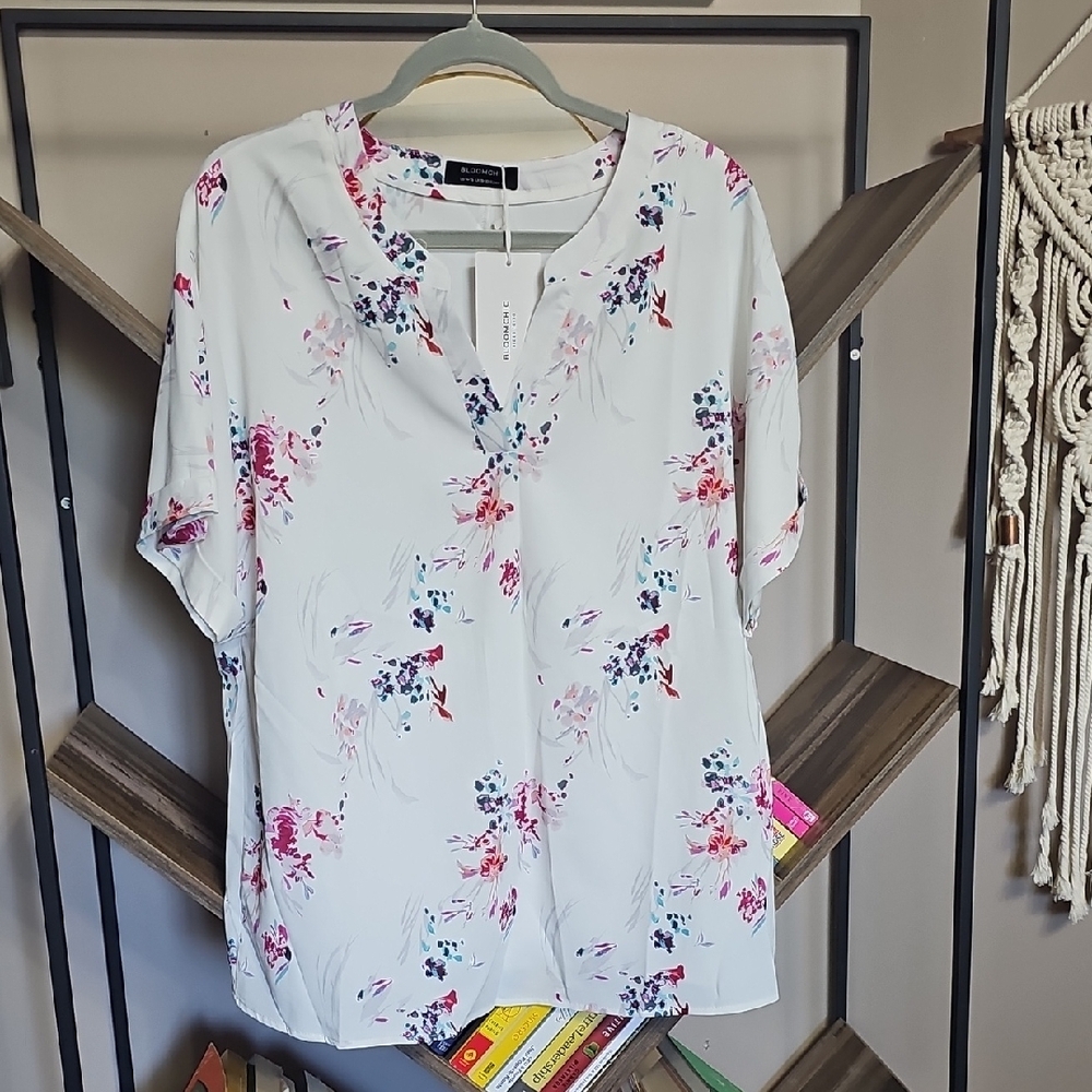 Floral Print Women's Top